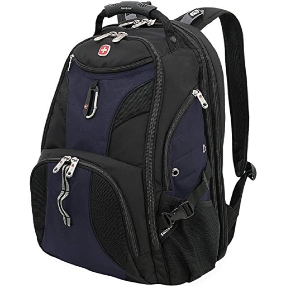 SwissGear 1900 ScanSmart Laptop Backpack - Black/Blue